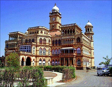 A heritage hotel in Gujarat.