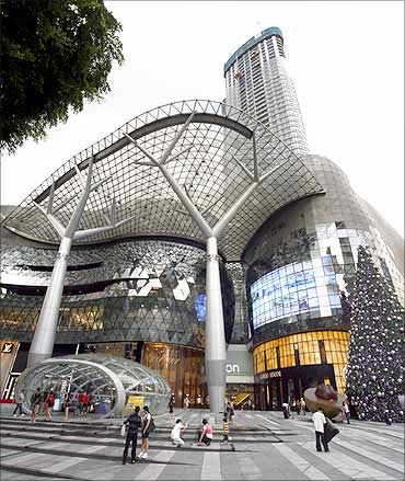 ION Orchard mall, Singapore.
