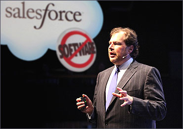 Marc Benioff is chairman and CEO.