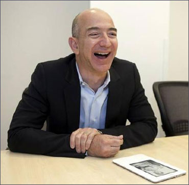 Jeff Bezos, CEO of Amazon.com Inc.