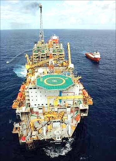 Petrobras oil rig.