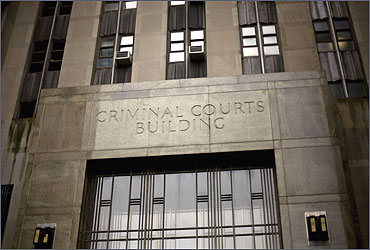 The Manhattan Criminal Court building.
