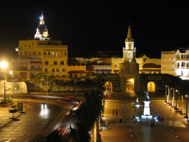 Unemployment rate in Colombia is 11.3 per cent. A view of cartagena.