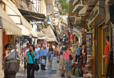 Greece's consumer market is 0.69 per cent of world market.