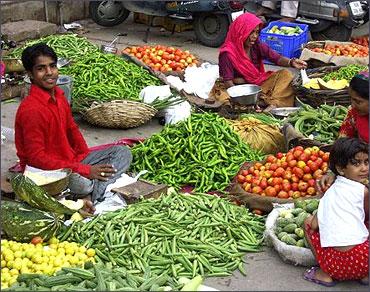 Vegetable vendors