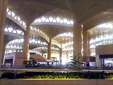 Riyadh International Airport.