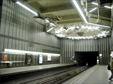 Brussels Metro.
