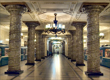 Saint Petersburg Metro.