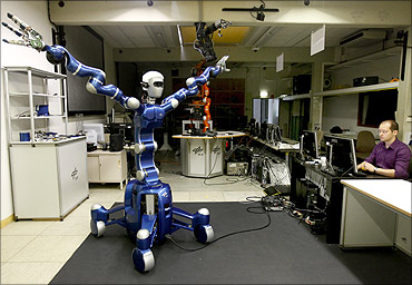 Future of robots: RJ can catch balls, make coffee