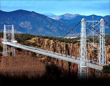 Royal Gorge Bridge.