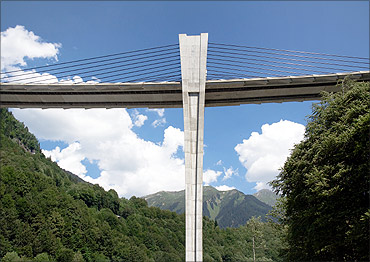 Sunniberg Bridge.