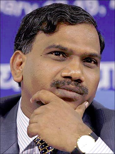 A Raja, former telecom minister.