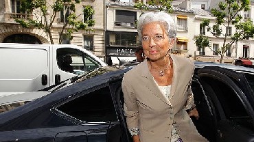 Christine Lagarde, Minister of Economy, Industry and Employment  of France