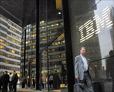IBM office.