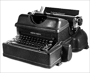 IBM typewriter.