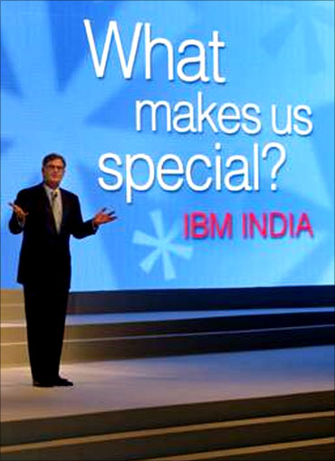 IBM bullish on India.