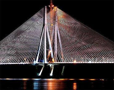 Rajiv Gandhi Sea Link in Mumbai