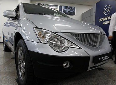 Actyon Sports, an SUV from Ssangyong Motor.