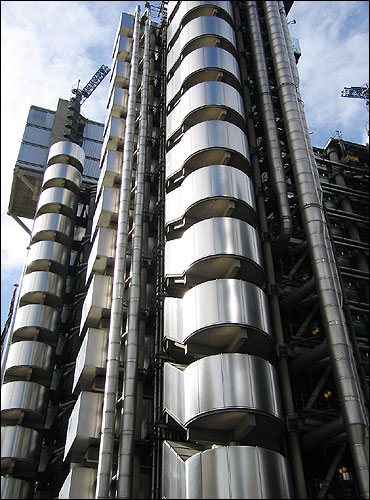 Lloyd's building, London.