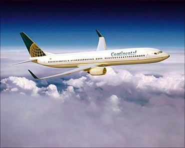Continental Airlines.