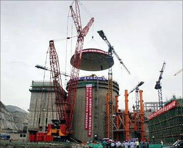Yangjiang Nuclear Power Station.