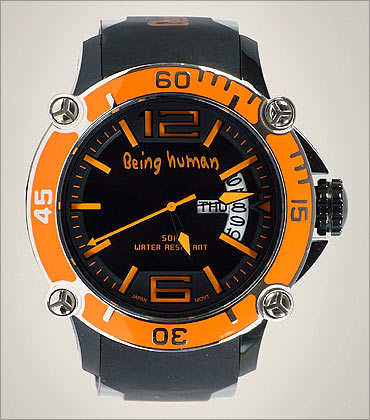 Being Human brand's watch.