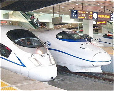 China tests high speed train in high altitude region