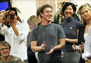 Facebook founder Mark Zuckerberg now worth $18 billion