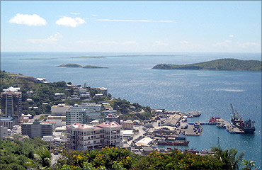 Port Moresby.