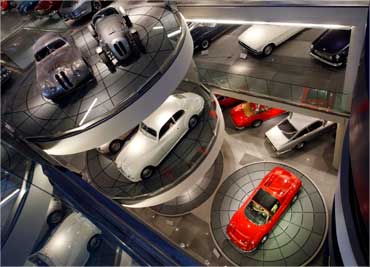 A general view of the Hellenic Motor museum in Athens.