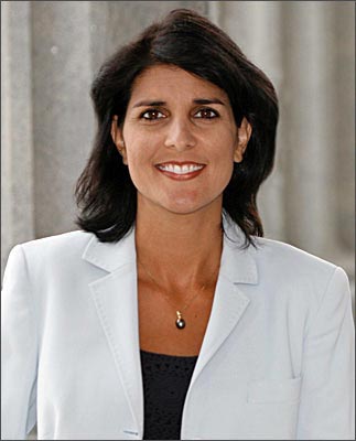Nikki R. Haley, Governor of South Carolina.