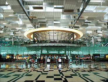 Changi International Airport.