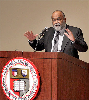 Prof Arjun Appadurai, Goddard Professor of Media, Culture, and Communication at New York University.