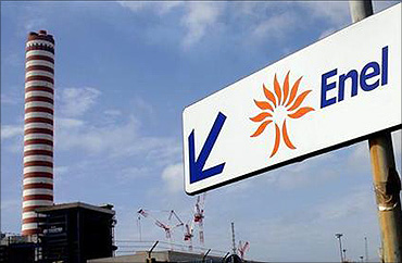 Enel is Italy's largest power company.