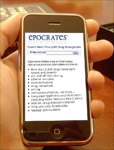 Epocrates offers mobile health software applications.