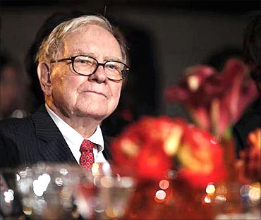 Warren Buffett says he enjoys what he does.