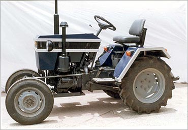 An low-cost tractor.
