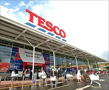 Tesco operates in 15 countries.