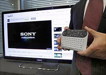 Sony Corp Sony's Internet TV built on Google's Android platform.