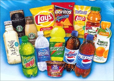 Pepsi's products.