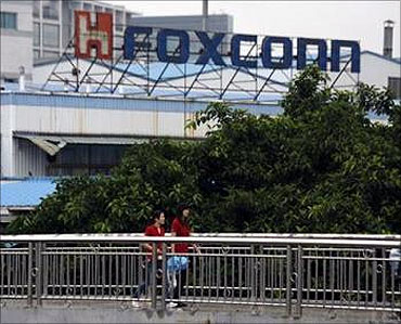 Foxconn workers.