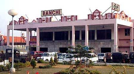 Ranchi Railway station, Jharkhand.