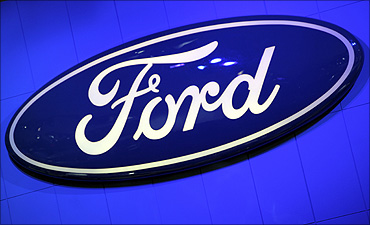 The Ford Motor Company Inc. logo.