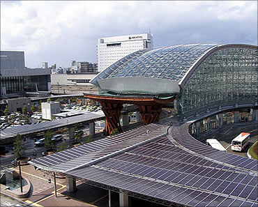 Kanazawa Station.