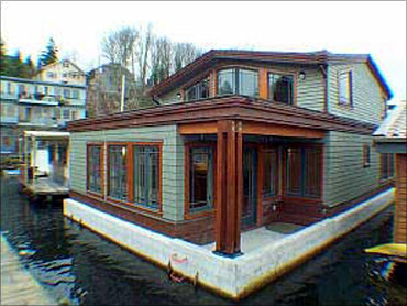 Floating home in Seattle.