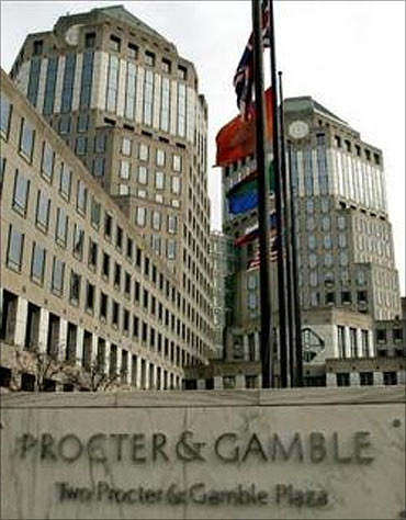 Procter and Gamble.