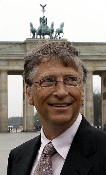 Bill Gates in Berlin.
