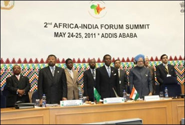 Second Africa India forum summit.