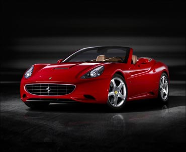 Italian luxury sports car Ferrari on Thursday officially entered the Indian market.
