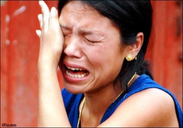 A Manipuri girl breaks down while describing her plight.